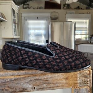 By Paige Needlepoint Tapestry Loafer Flats Size 11